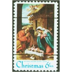 #1414a Christmas Nativity, Precancel, Type I