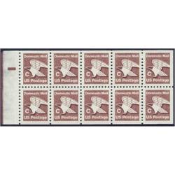 #1948a "C" Stamp and Eagle, Booklet Pane of Ten
