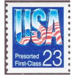 #2607 USA, Pre-sort, Coil Shiny Gum, Bureau Printing & Engraving