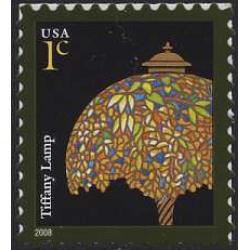 #3749A Tiffany Lamp, Self-adhesive Sheet Stamp, 2008 Year Date