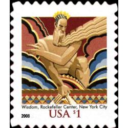 #3766a $1 Wisdom Stamp, Reissue 2008 Year Date