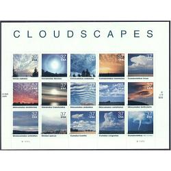 #3878 Cloudscapes, Sheet of Fifteen