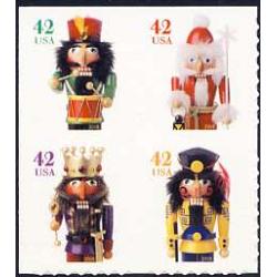 #4368-71 Holiday Nutcrackers, Set of Four Singles From ATM Pane
