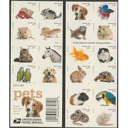 #5106-5125 Pets Stamps, Set of 20 Different Single Stamps