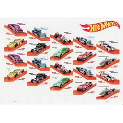 #5321-30 Hot Wheels, Sheet of 20 Stamps
