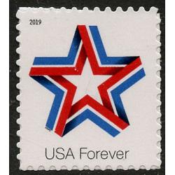 #5361 Star Ribbon, Sheet Stamp