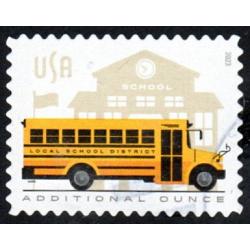 #5740 School Bus, Sheet Stamp Die Cut 11
