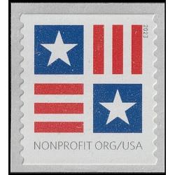 #5756A Patriotic Stars & Bars, Coil From Plate B222