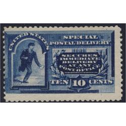 # E2, 10¢ Messenger Running, Blue, NH