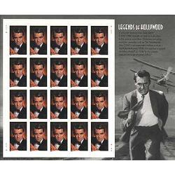 #3692 Cary Grant, Legends of Hollywood, Souvenir Sheet of 20