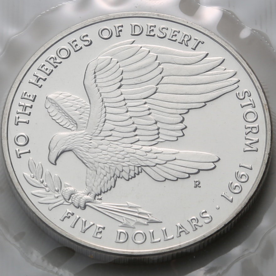 5 00 Heroes Of Desert Storm Coin Marshall Islands Dennis R Abel Stamps For Collectors Llc 5 00 Heroes Of Desert Storm Coin Marshall Islands Dennis R Abel Stamps For Collectors Llc