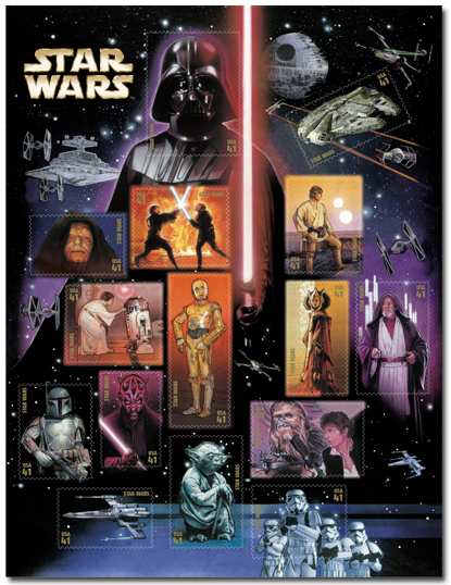 star wars stamps