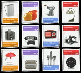 4546a-l Pioneers Of American Industrial Design, Set of 12 Singles