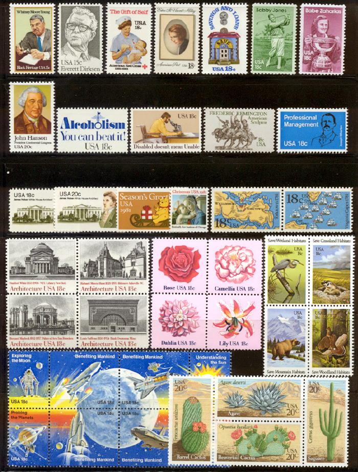 VINTAGE 1981-88 LOT OF 4 STAMP COLLECTING ALBUMS, PRICE LIST AND