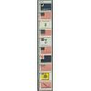 #1354a Historic Flags, Strip of Ten