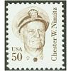 #1869 Chester Nimitz, US Navy Fleet Admiral, Perforated 10.9