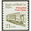 #2265 Railroad Mail Car Coil, Precanceled