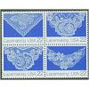 #2354a Lace Making, Block of Four