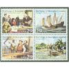 #2623a Columbus Voyages, Block of Four