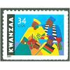 #3548 34¢ Kwanzaa (Issued in 2001)