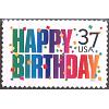 #3695 Happy Birthday, 37¢