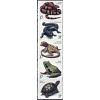 #3818a Reptiles and Amphibians, Strip of Five