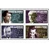 #3909a American Scientists, Block of Four