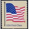 #4133 American Flag, Non-denominated Self-adhesive Coil (S)