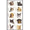 #4460a Animal Rescue: Adopt a Shelter Pet, Block of Ten Stamps