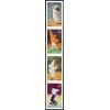 #4701a Innovative Choreographers, Vertical Strip of Four