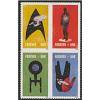 #5135a Star Trek , Block of Four