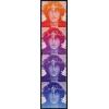 #5315a John Lennon, Vertical Strip of Four
