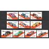 #5321-30 Hot Wheels, Set of Ten Single Stamps