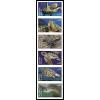 #5870b Protect Sea Turtles, Strip of Six