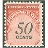 # J99 50¢ Postage Due, Dull Gum