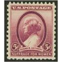 #784 3¢ Susan B. Anthony, Purple