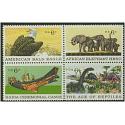 #1390a Natural History - Conservation, Block of Four