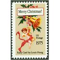 #1580 Early Christmas Card, Perforated 11.2