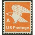 #1736 "A" and Eagle, Booklet Single, Perf 11x10½