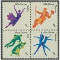 #1752a Dance, Block of Four