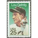 #2417 Lou Gehrig, Baseball Player