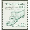 #2457 Tractor Trailer Coil, Intaglio