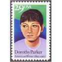 #2698 Dorothy Parker, Writer and Poet, Literary Arts Series