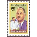 #2746 Percy Lavon Julian, Black Heritage Series