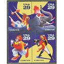 #2753a Circus, Block of Four