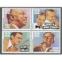 #3099a Big Band Leaders, Block of Four