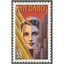 #3308 Ayn Rand, American Novelist, Literary Arts Series