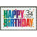 #3558 Happy Birthday, 34¢