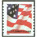 #3622 USA First Class Flag Stamp, Coil