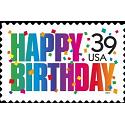 #4079 Happy Birthday 39¢